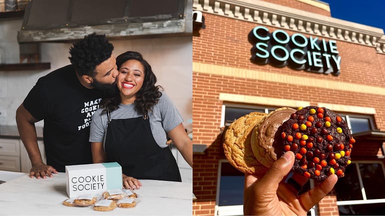 Cookie Society is a Black-Owned Cookie Shop in the Dallas/Fort Worth Area That’s Owned by A Husband-and-Wife Duo.
