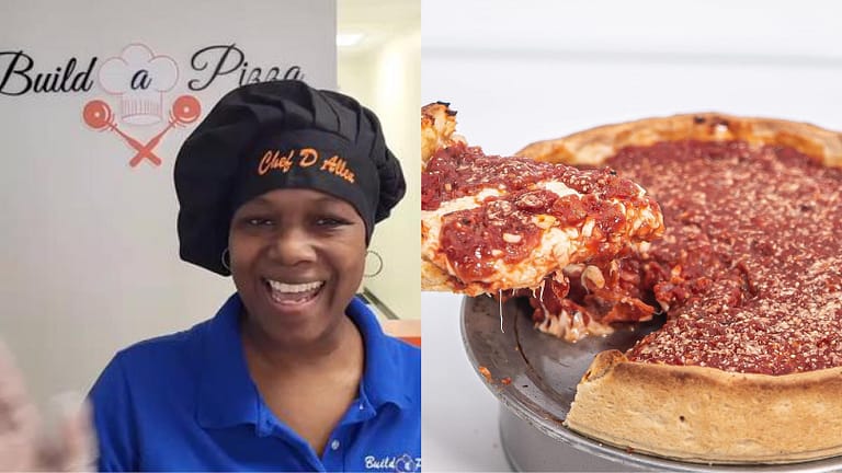 Enjoy Chicago-Style Deep Dish Pizza at “Build a Pizza”, a Black Woman-Owned Pizza Shop in Houston.